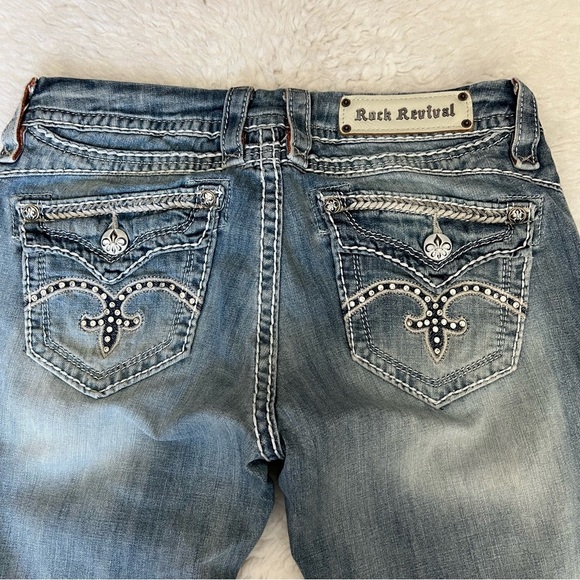 Rock Revival Buckle Sasha Easy Boot Women Jeans size 27 - Picture 1 of 12